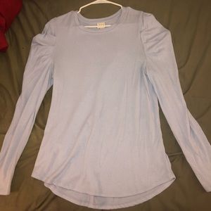 light blue soft sweater
